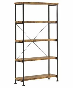 Top 10 ๐ Coaster Home Furnishings Coaster Barritt Wood And Metal Open Bookcase โค๏ธ