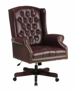 Best Sale 🛒 Office Star Products Deluxe High Back Traditional Executive Chair 🎉
