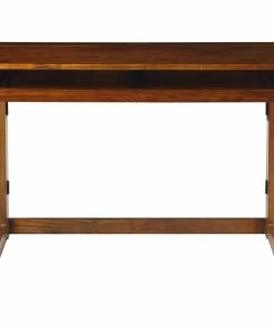 Brand new 😍 Casual Home Folding Desk With Pull-Out And USB Port, Warm Brown 🎉