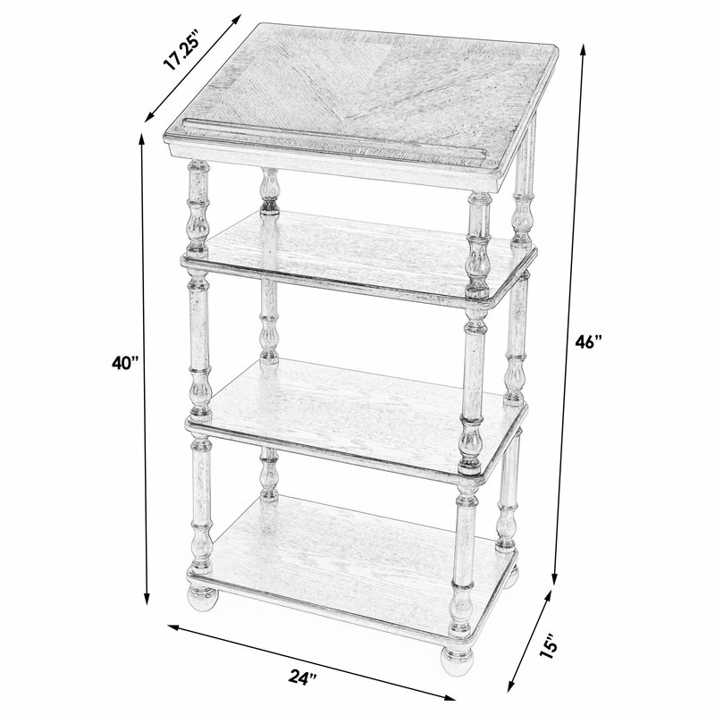 Cheapest ๐ Butler Specialty Company Alden Bookcase, Antique Beige ๐งจ - Image 7