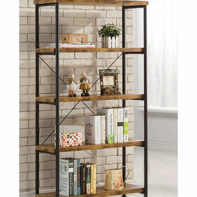 Top 10 ๐ Coaster Home Furnishings Coaster Barritt Wood And Metal Open Bookcase โค๏ธ - Image 2