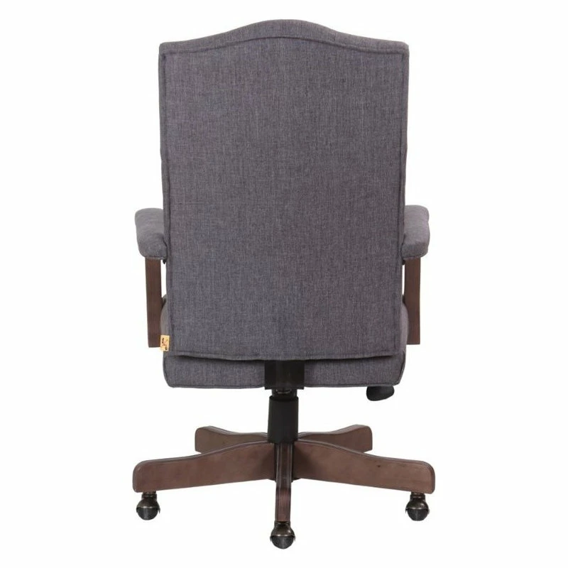 Budget ๐ Boss Office Products Boss Refined Rustic Executive Chair In Slate Gray Commercial Grade ๐งจ - Image 5