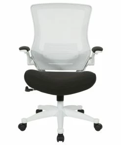 Best Pirce 😉 Office Star Products White Screen Back Manager's Chair, Linen Stone Fabric, Linen Black 🔔