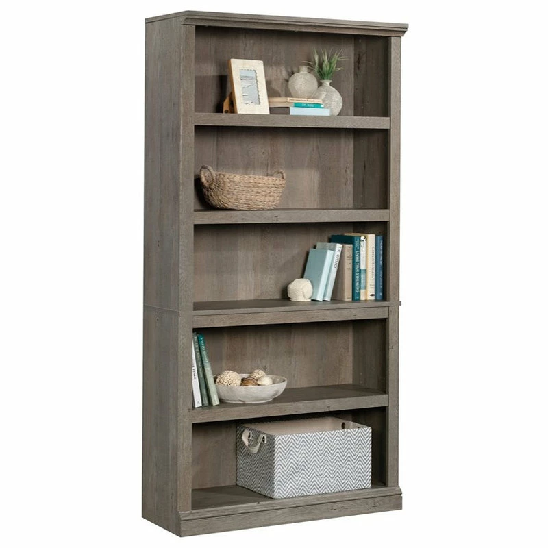 Best Pirce ❤️ Sauder Misc Storage 5-Shelf Tall Wood Bookcase In Mystic Oak 🤩 - Image 3