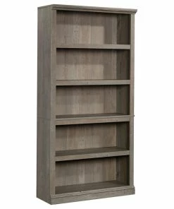 Best Pirce ❤️ Sauder Misc Storage 5-Shelf Tall Wood Bookcase In Mystic Oak 🤩