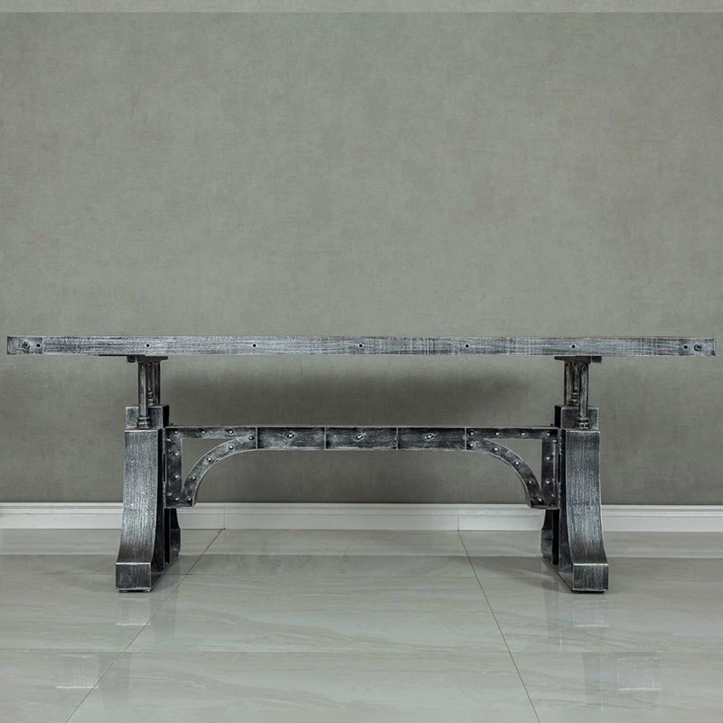 Best reviews of ๐ Homary Industrial Office Desk Executive Desk With Solid Wood Top Bridge Base, Large ๐คฉ - Image 3