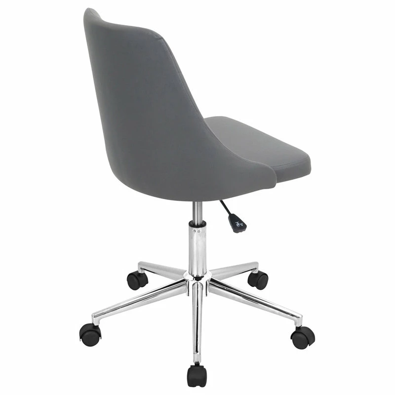 Best reviews of ๐ LumiSource Marche Office Chair, Gray ๐ - Image 4