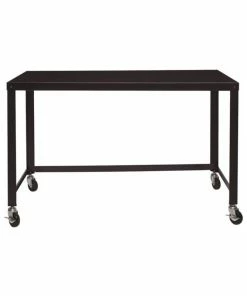 New โ๏ธ Hirsh Industries LLC Hirsh Ready-to-assemble 48-inch Wide Mobile Metal Desk Black โญ