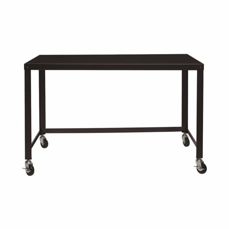 New βοΈ Hirsh Industries LLC Hirsh Ready-to-assemble 48-inch Wide Mobile Metal Desk Black β