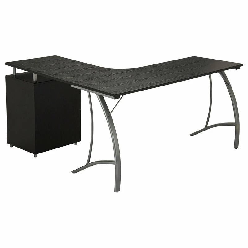 Top 10 ๐ Rta Products- L Techni Mobili L-Shape Corner Desk With File Cabinet ๐ - Image 2