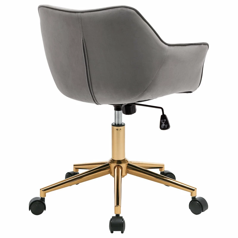 Wholesale ๐งจ Duhome Elegant Lifestyle Square Tufted Velvet Home Office Chair, Grey ๐ - Image 7