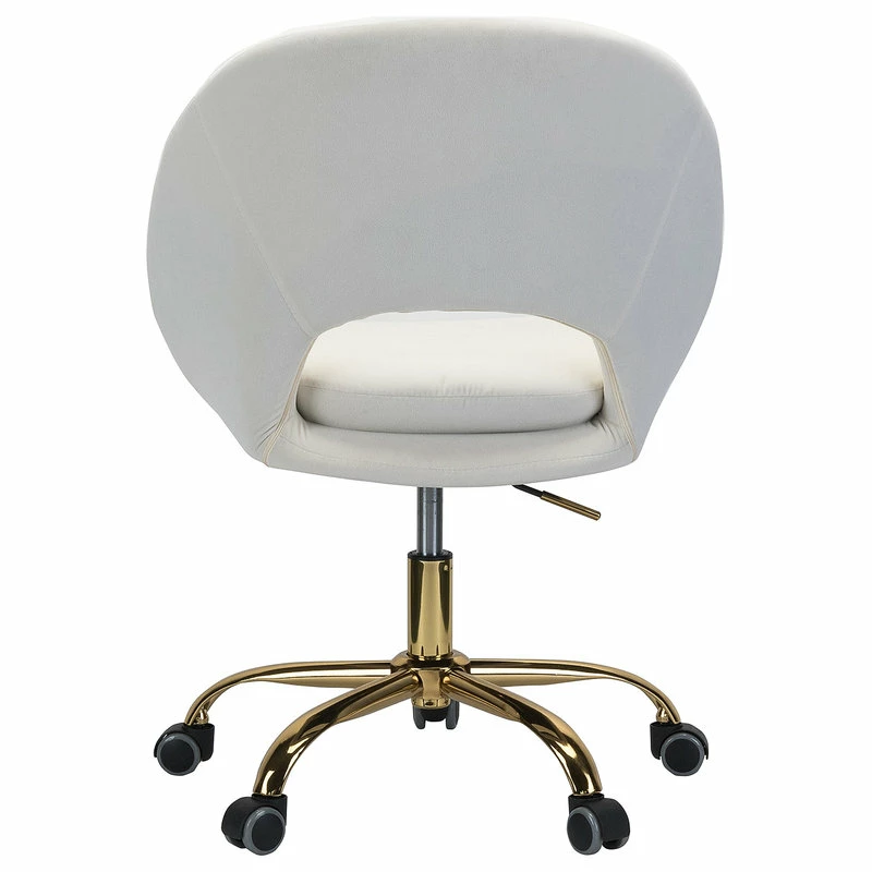 Deals 🎁 Karat Home Savas Task Chair, Ivory 😀 - Image 3