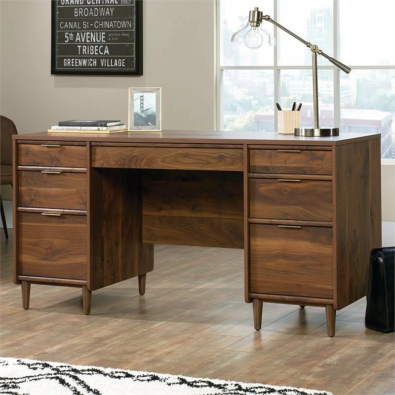 Budget ๐ฏ Sauder Clifford Place Computer Desk In Grand Walnut ๐ - Image 2