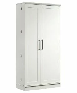 Promo 😍 Sauder Homeplus 35" Storage Cabinet In White ⌛