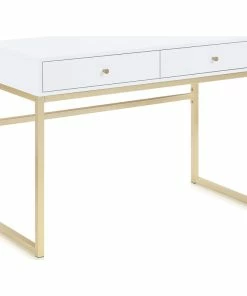 Top 10 ๐ฅฐ Belleze 42" Home Office Writing Computer Desk Console Table, White โ๏ธ