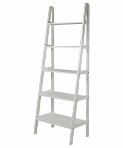 Cheapest 🤩 Casual Home 5-Shelf Ladder Bookcase, White ⭐