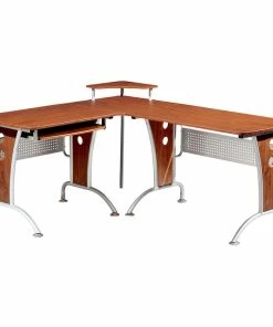 Hot Sale 😀 Rta Products- L Techni Mobili L-shaped Computer Desk 💯