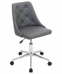 Best reviews of ๐ LumiSource Marche Office Chair, Gray ๐