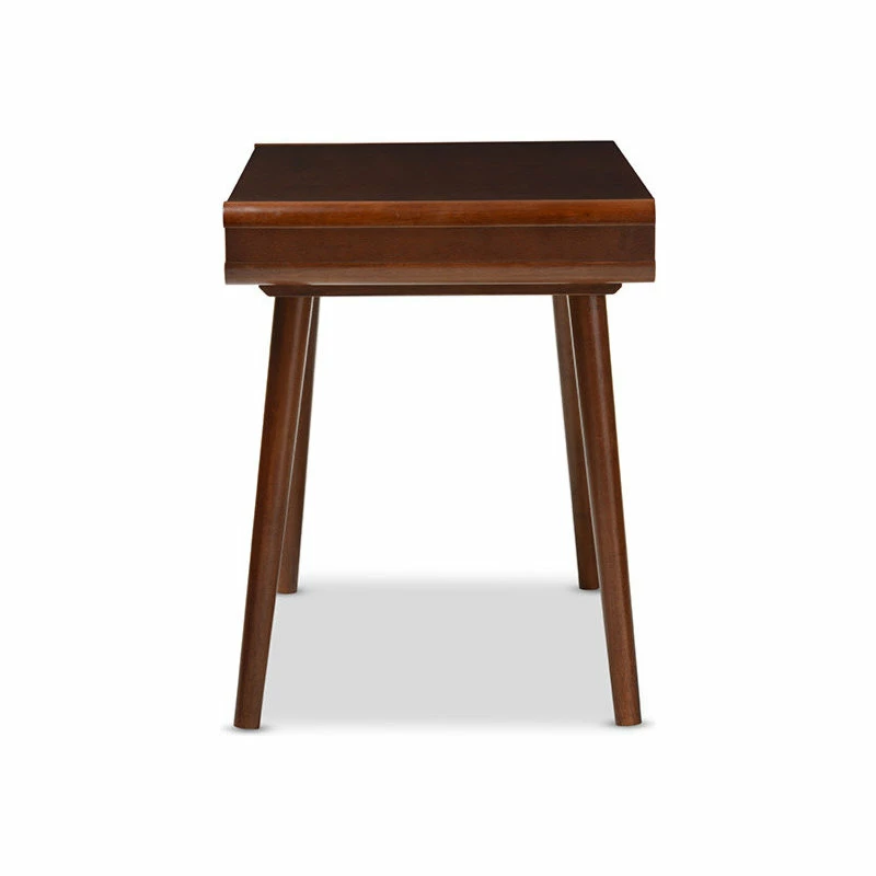 Wholesale ๐ Baxton Studio Casarano Wood Home Office Writing Desk, White And Brown โ - Image 4
