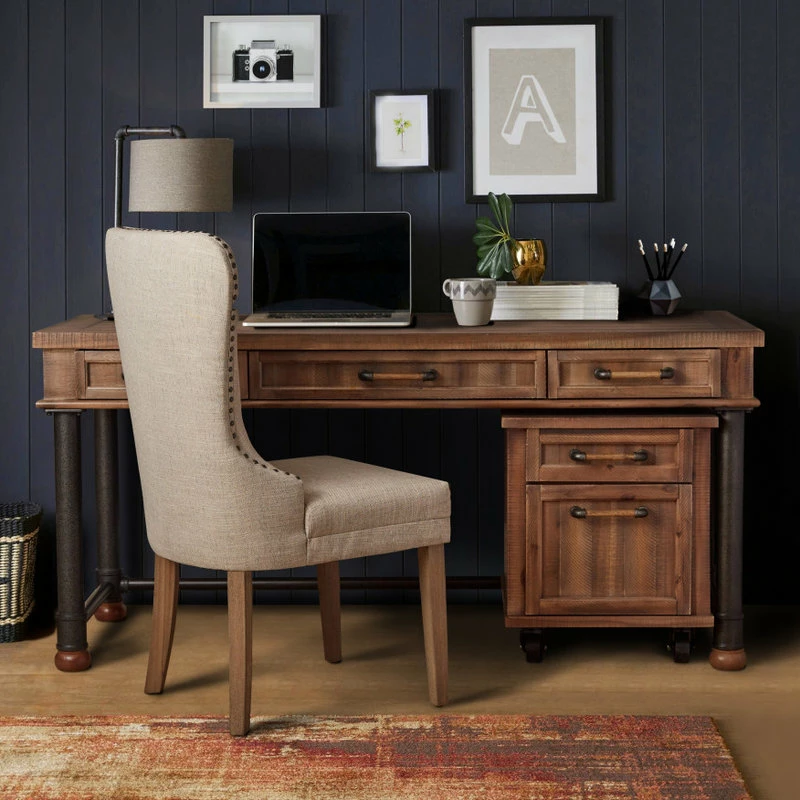 Best deal βοΈ Michael Amini Crossings Writing Desk Reclaimed Barn π― - Image 2