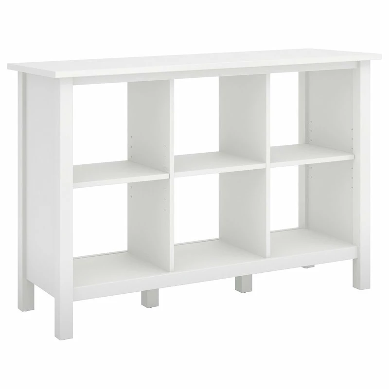 Best Pirce ๐งจ Bush Industries Broadview 6 Cube Storage Bookcase, Pure White โญ
