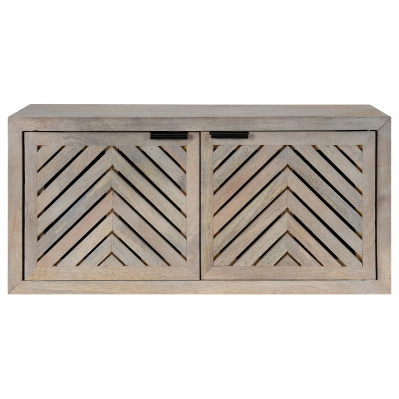 Wholesale ✨ Uniek Mezzeta Decorative Wood Wall Cabinet, White 30x10x14 🔥 - Image 3