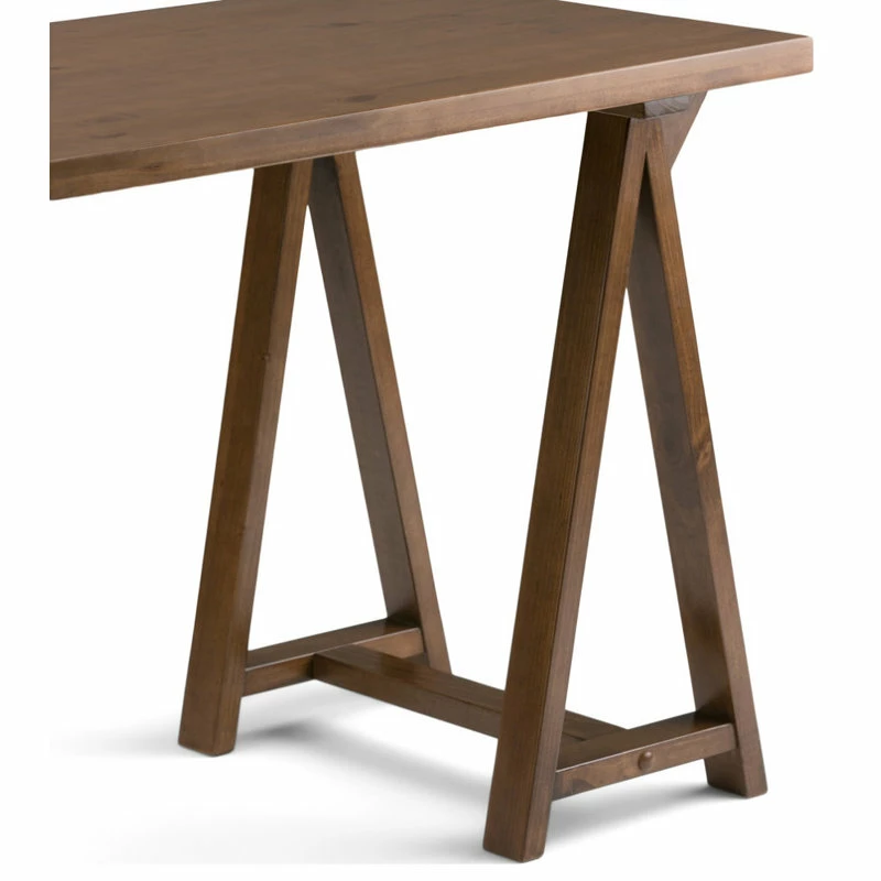 Best Sale ๐ Simpli Home Ltd. Sawhorse Writing Desk ๐ฏ - Image 6