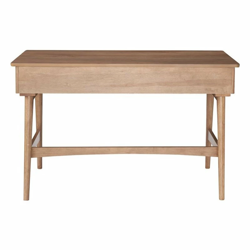 Best deal π Linon Home Decor Products Linon Luca Rattan Wood Desk In Natural π - Image 3