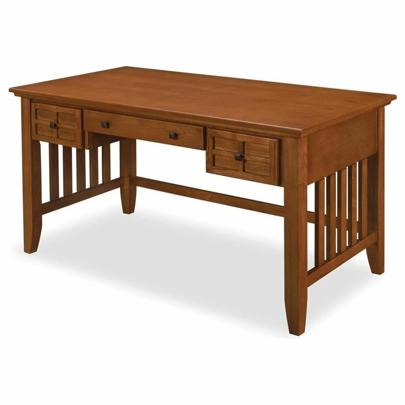 Coupon ๐ Homestyles Arts & Crafts Brown Wood Executive Desk โ