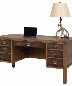 Budget ๐ Martin Main Martin Furniture Heritage Half Pedestal Desk ๐ฅ