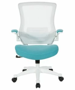 Top 10 🎁 Office Star Products White Screen Back Manager's Chair, Linen Stone Fabric, Linen Turquoise ✔️
