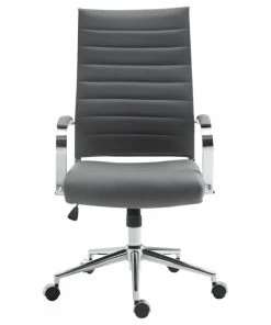 Budget 🤩 Poly & Bark Poly And Bark Tremaine High Back Management Chair, Gray 💯