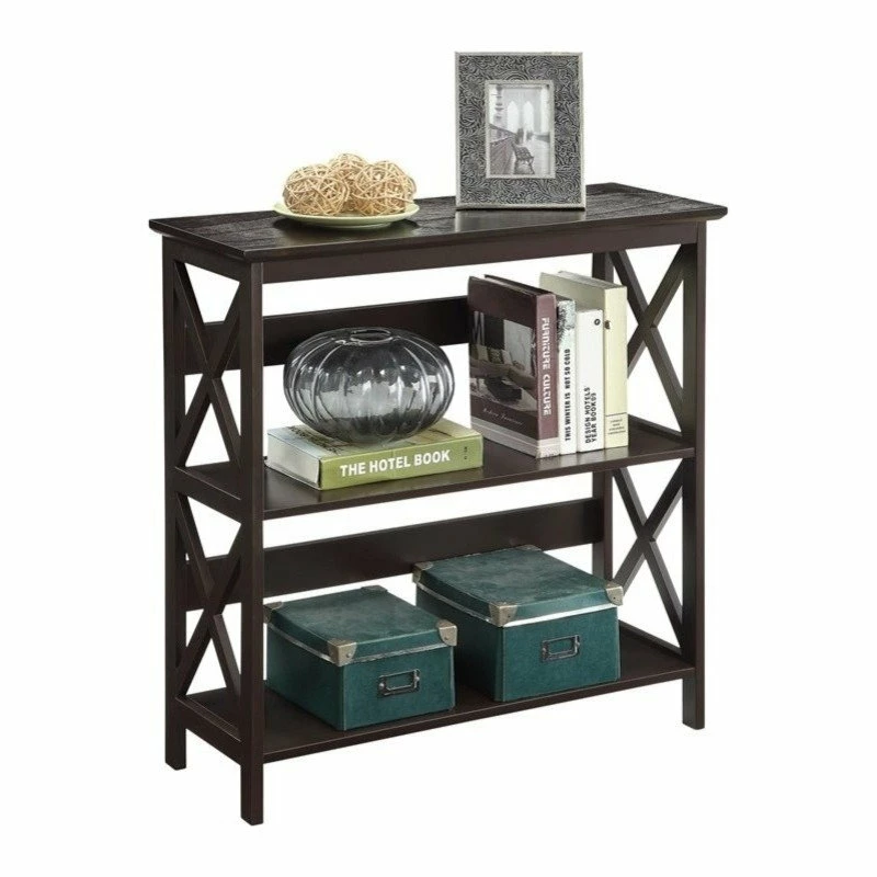Wholesale โญ Convenience Concepts Oxford Three-Tier Bookcase In Espresso Wood Finish ๐ฅฐ - Image 3