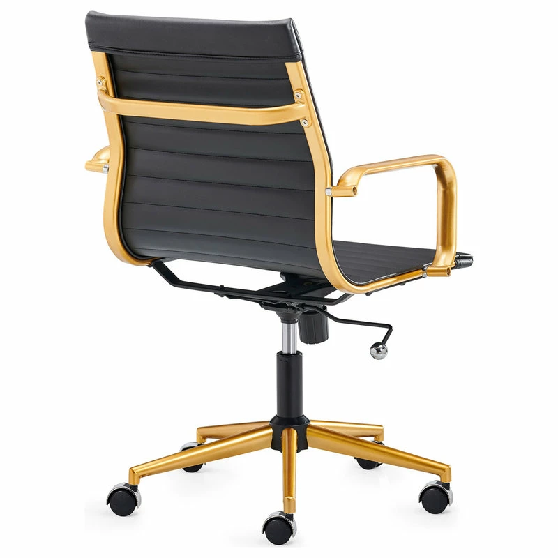 Hot Sale 🥰 LUXMOD® Gold Office Chair, Ergonomic Desk Chair,Modern Executive Chair., Gold-Bl ❤️ - Image 4