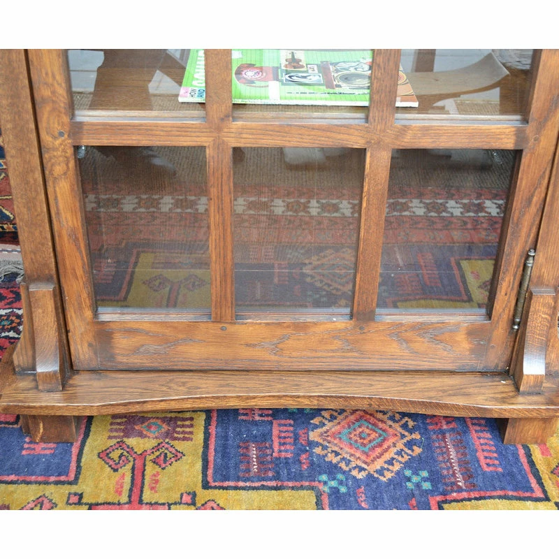 Budget 🥰 Crafters And Weavers Mission Oak Bookcase Craftsman Style Bookcase ⌛ - Image 4