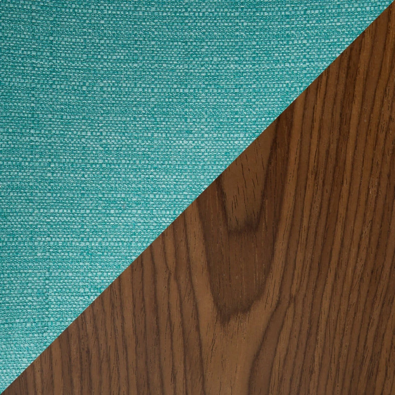 Promo 🛒 Lumisource Curvo Desk Chair In Walnut And Teal Finish OFC-CURVO WL+TL 💯 - Image 5