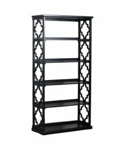 Cheapest 🤩 Scranton & Co 5 Shelf Bookcase In Black 🎉