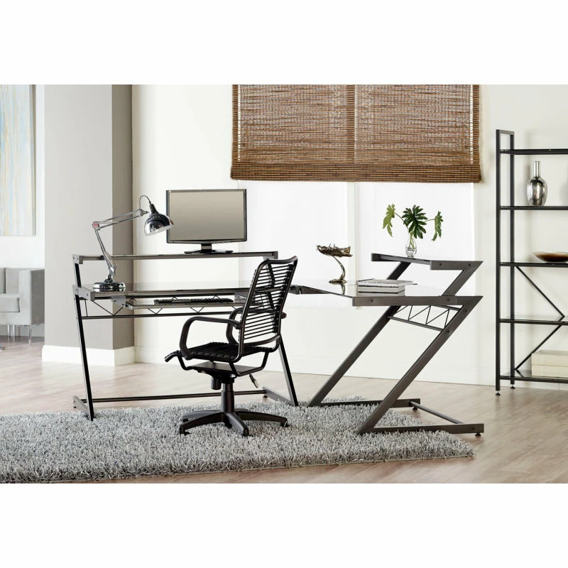 Brand new ๐ Euro Style Bradley Bungie Office Chair, Black/Graphite Black ๐ฅฐ - Image 6