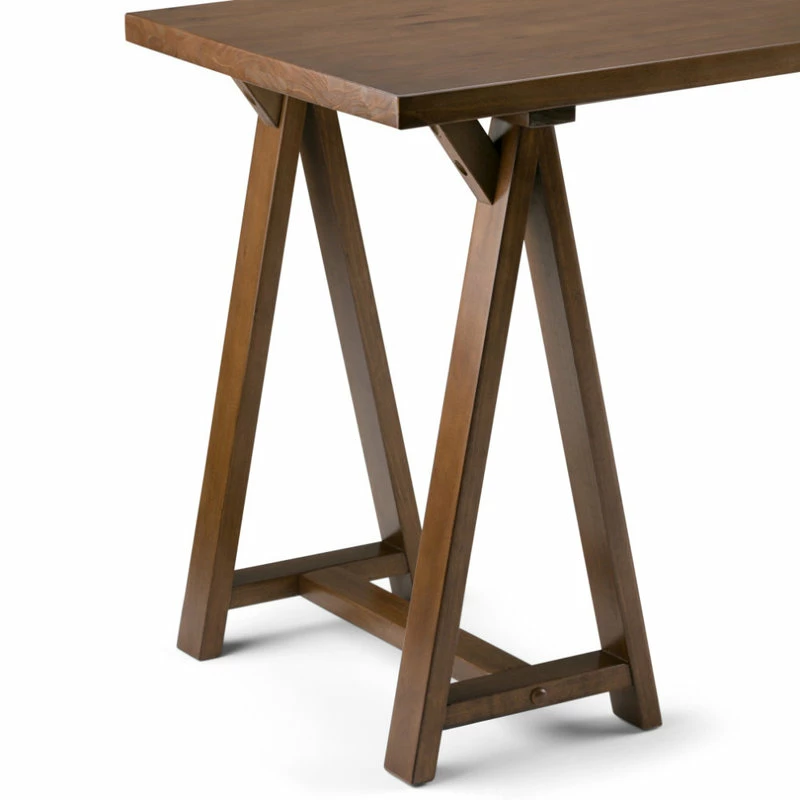Best Sale ๐ Simpli Home Ltd. Sawhorse Writing Desk ๐ฏ - Image 4