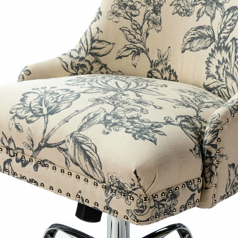 Budget 💯 Karat Home Alida Task Chair, Indigo ✨ - Image 5