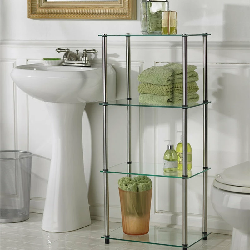 Deals ๐งจ Convenience Concepts Designs2Go Classic Glass 4 Tier Tower R2-150 ๐ - Image 4