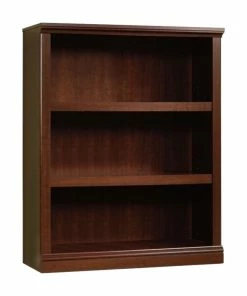 Hot Sale 🎁 Pemberly Row 3 Shelf Bookcase In Select Cherry 🧨