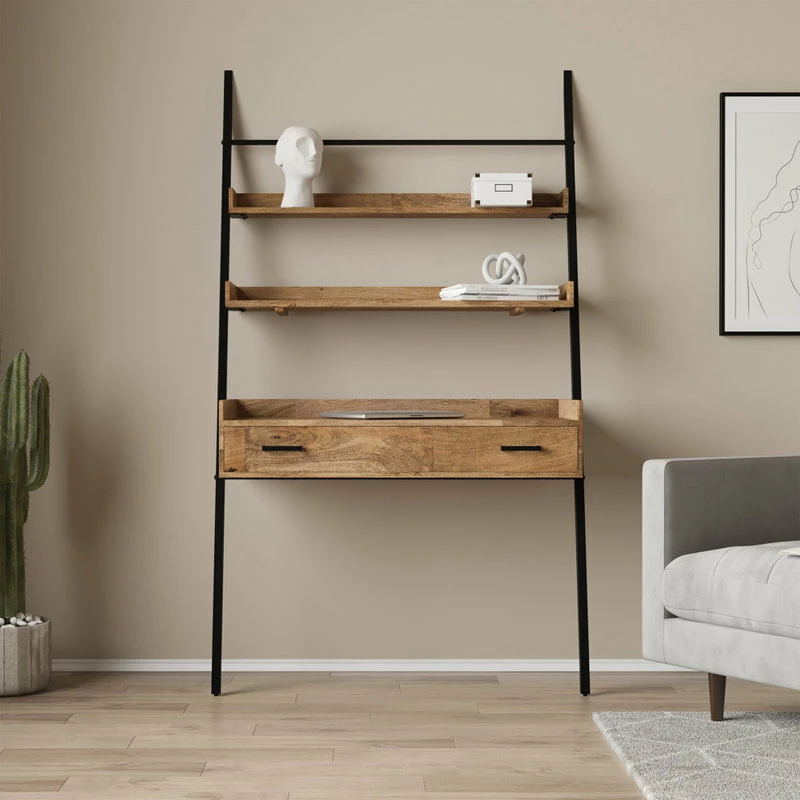 Hot Sale ๐ Madeleine Home Inc. Champier Ladder Desk, Natural ๐ - Image 3