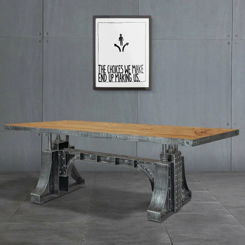 Best reviews of ๐ Homary Industrial Office Desk Executive Desk With Solid Wood Top Bridge Base, Large ๐คฉ - Image 2