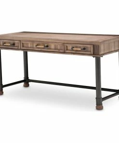 Best deal ✔️ Michael Amini Crossings Writing Desk Reclaimed Barn 💯