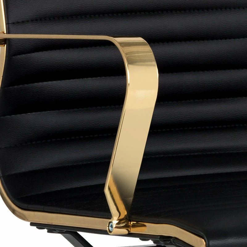 Wholesale ๐ Sunpan Modern Home Jessica Office Chair, Gold, Black ๐ - Image 5