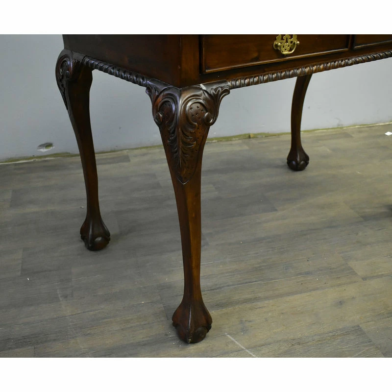 Hot Sale ๐ฅ Crafters And Weavers Legacy Solid Mahogany Wood Escritoire Secretary Desk, Brown Walnut ๐ - Image 5