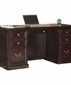Deals 💯 Martin Furniture Fulton Space Saver Double Pedestal Desk 🛒