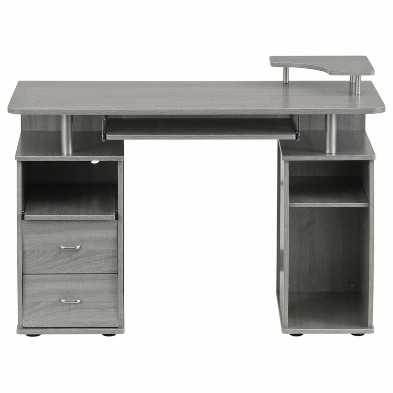 Best Pirce โ Rta Products- L Techni Mobili Complete Computer Workstation Desk With Storage, Grey ๐ฅฐ - Image 3