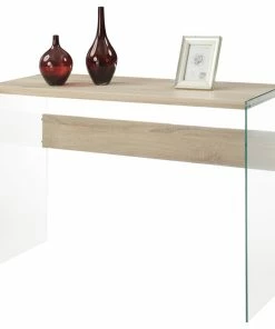Promo 👍 Convenience Concepts Modern Soho Console Table/Desk R4-0173 🥰